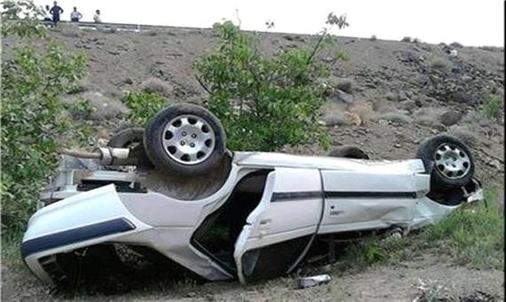 واژگونی خودرو در رفسنجان یک نفر کشته برجا گذاشت