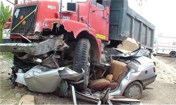 کاهش 18 درصدی تصادفات منجر به فوت در جاده های شمال کرمان