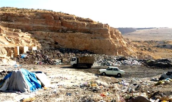 سایت موقت دفن زباله در فاریاب ایجاد شد