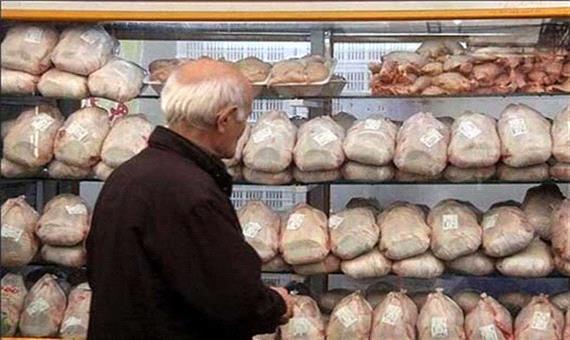توزیع مرغ منجمد با قیمت 13500 تومان در بازار