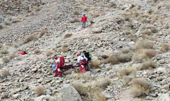 سقوط 2 کوهنورد از کوه‌های صاحب الزمان کرمان