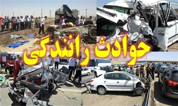 واژگونی اتوبوس با 9 مصدوم در بم کرمان